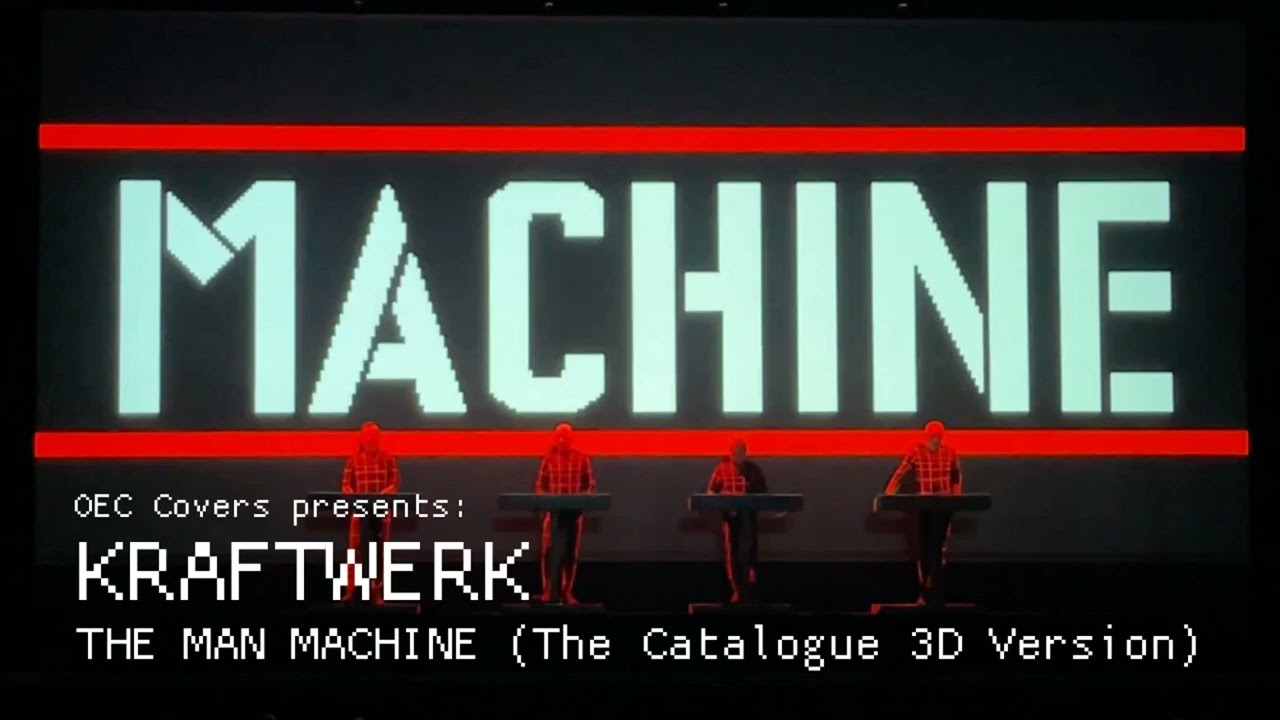 Kraftwerk - The Man-Machine (The Catalogue 3D Cover)