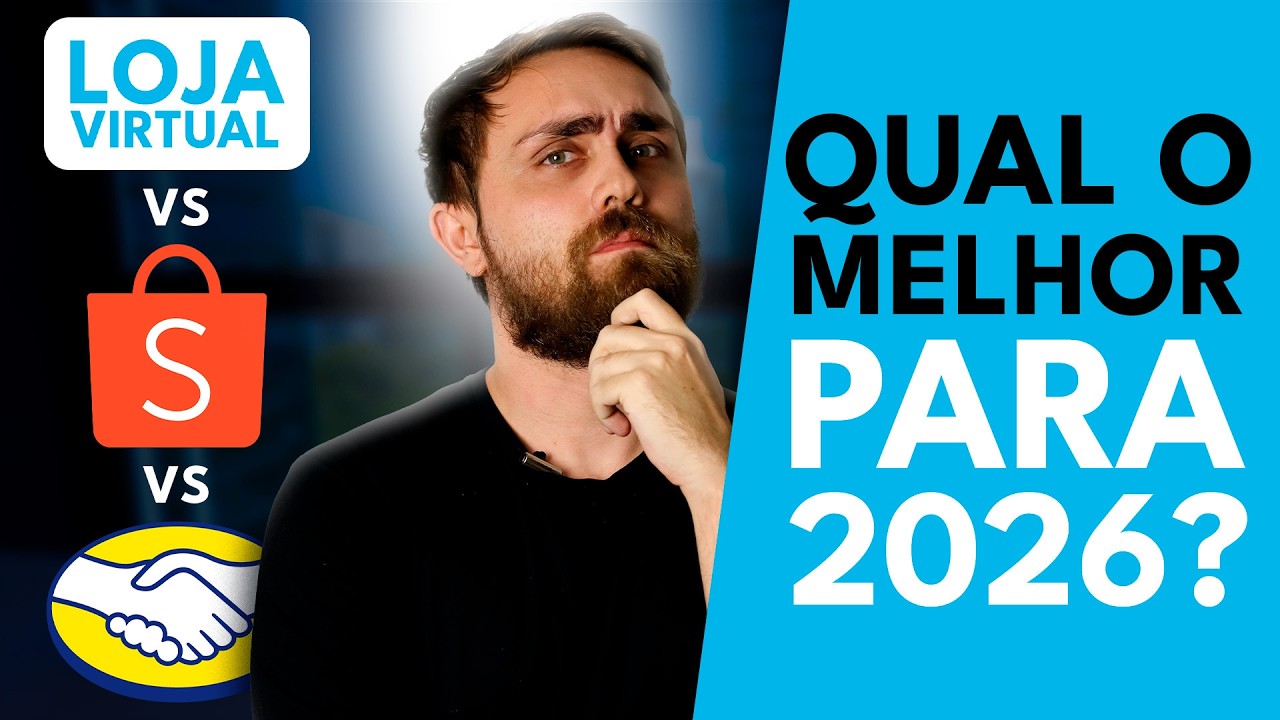 Mercado Livre x Shopee x Loja Virtual: Onde Vender em 2026?