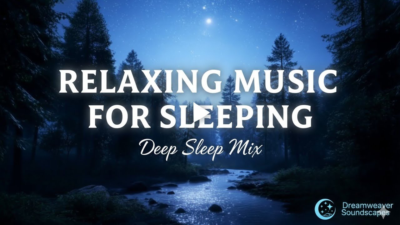 Deep Sleep Music 🌙 Peaceful Forest Night Sounds for Stress Relief & Relaxation