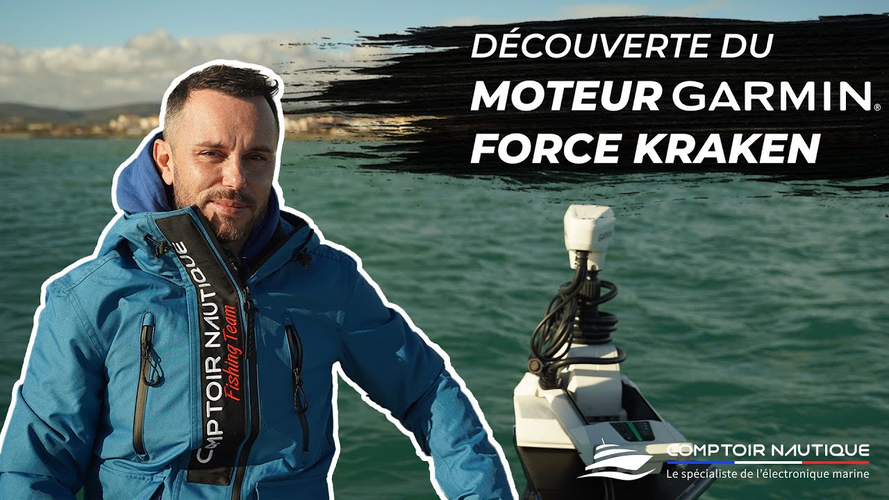 Le meilleur Moteur électrique Garmin ? ⚡🌊 Garmin Force Kraken