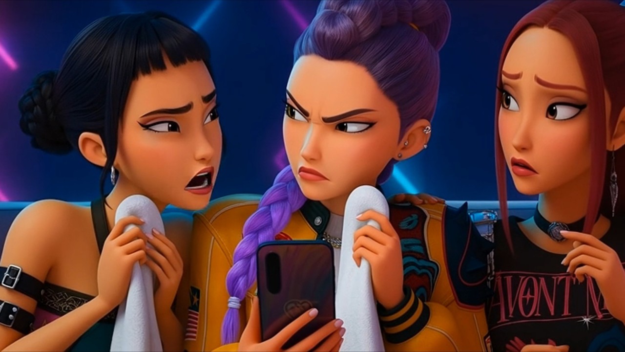 Rumi, Zoey and Mira React to The Kpop Demon Hunters Quiz | Part 2 🧠😂