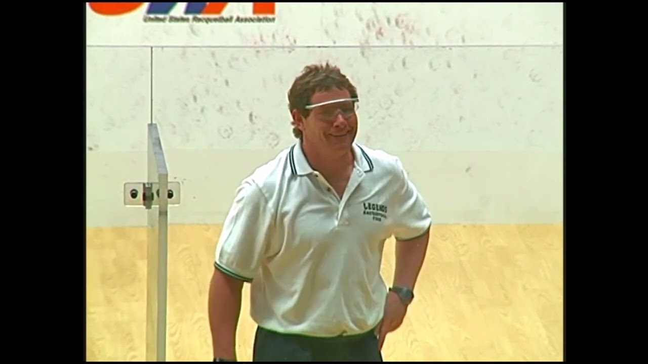 2002 Pro Racquetball US Open Marty Hogan vs Brett Harnett