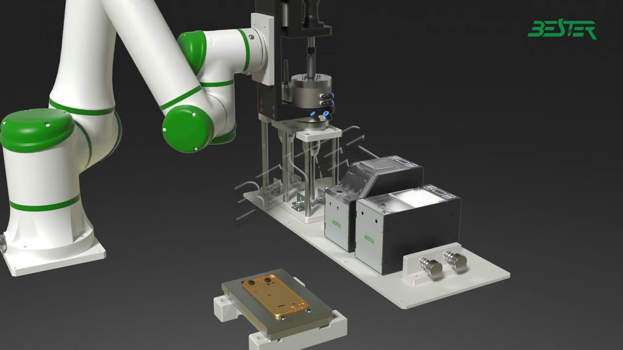 Quick Change Automation Module - Cobot Screwdriving Application _ BESTER Automation