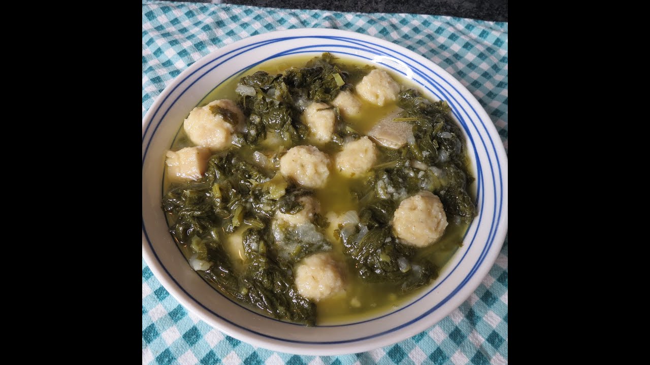 Turnips with Corn Bread Dumpling