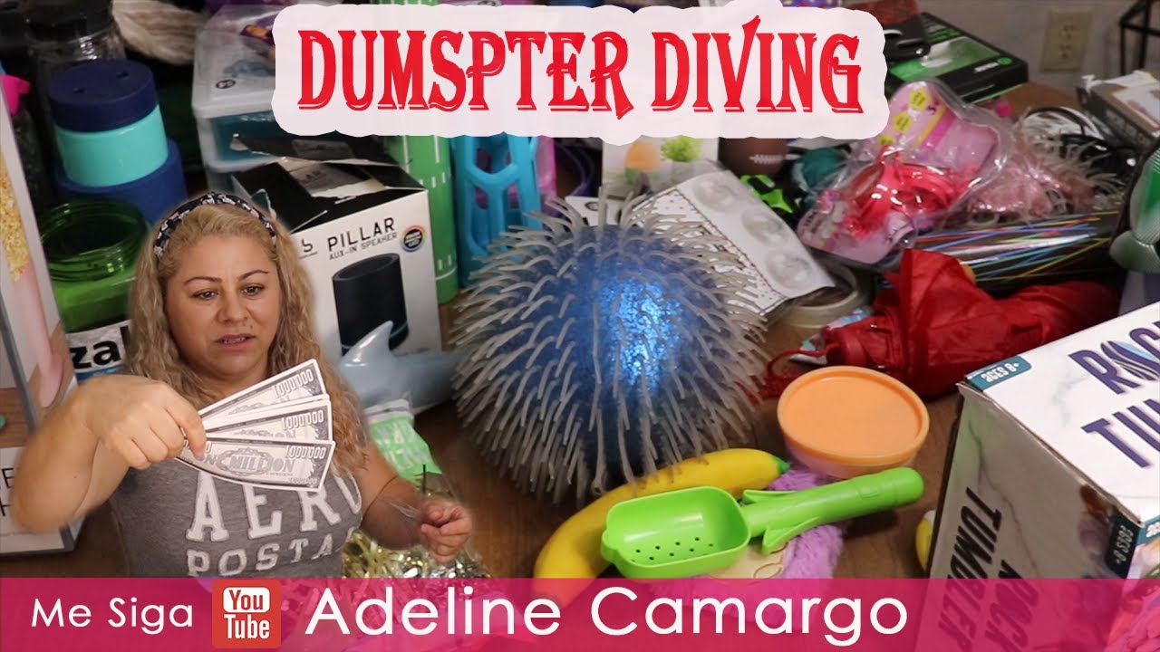 DUMPSTER DIVING -  LIXO DAS LOJAS