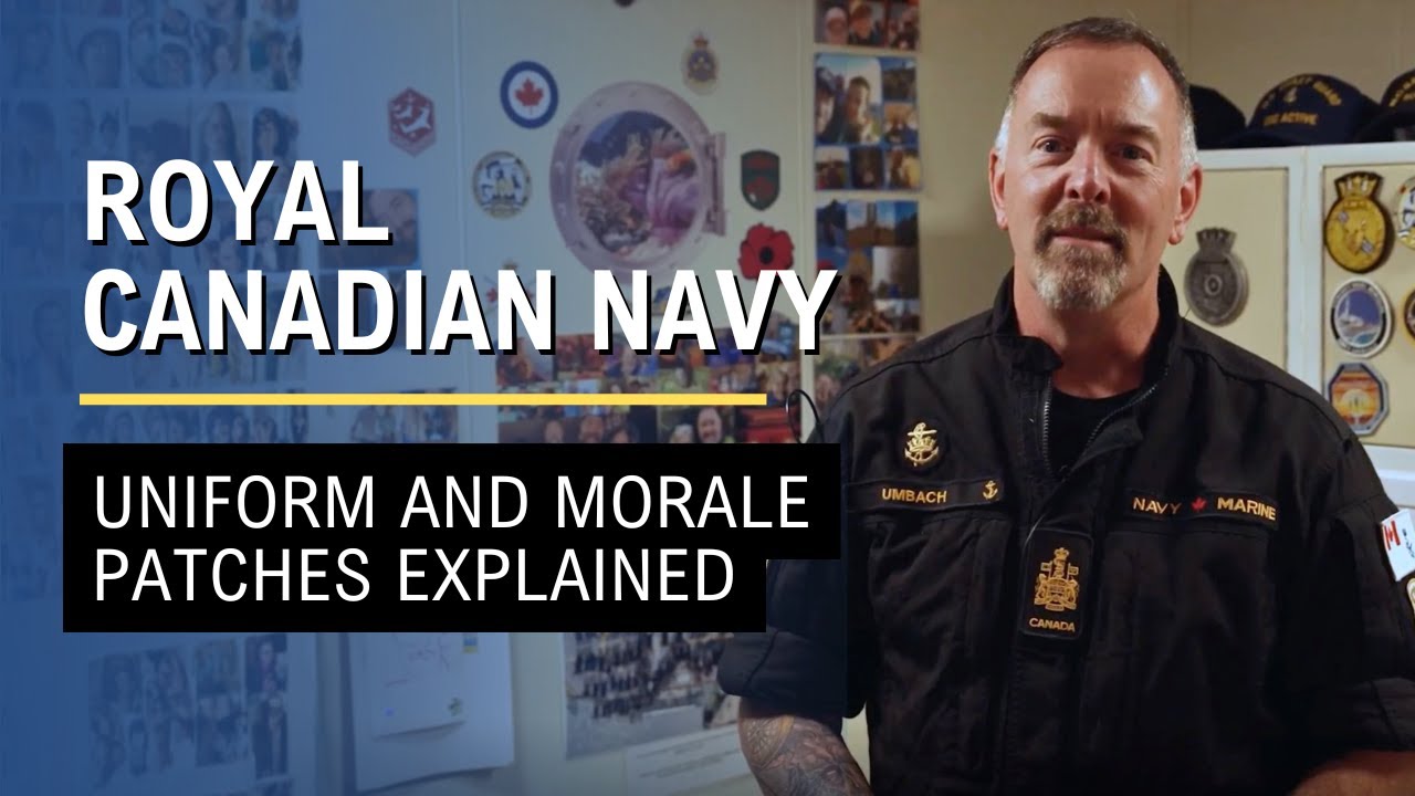 Royal Canadian Navy: Uniform and morale patches explained