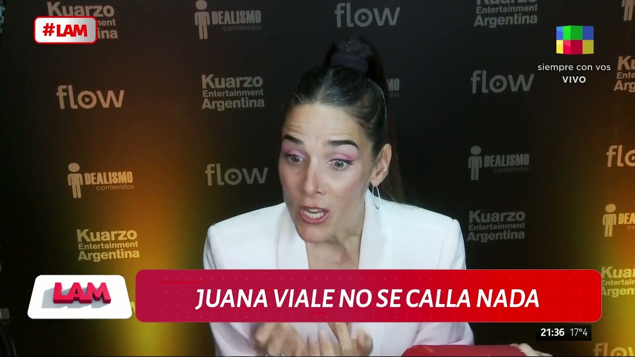 💥 JUANA VIALE RESPONDE TODO SOBRE SU RELACI&Oacute;N CON MARCELA TINAYRE