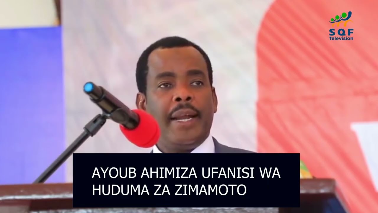 UFANISI KWENYE HUDUMA ZA ZIMAMOTO