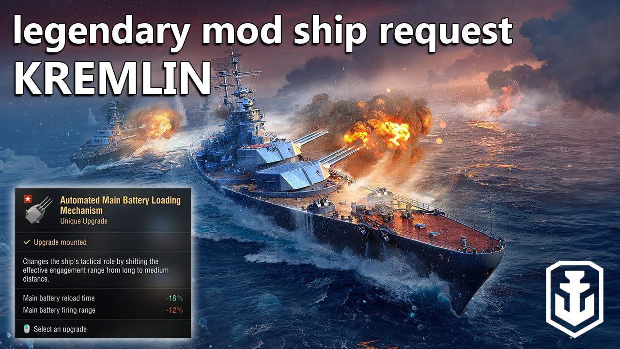 Kremlin Legendary Mod Forces You To Push (Ship Request)