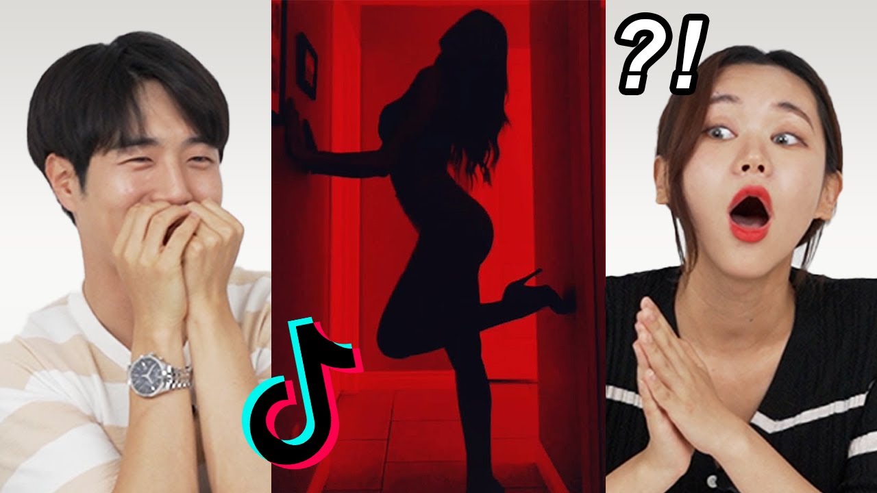 Koreans React To TikTok Silhouette Challenge Video