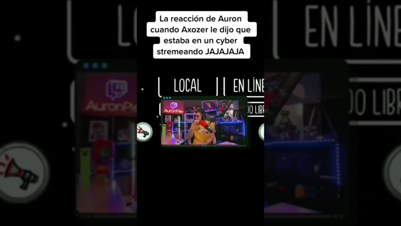 AXOZER Hace directo En Un Cyber 😱😱