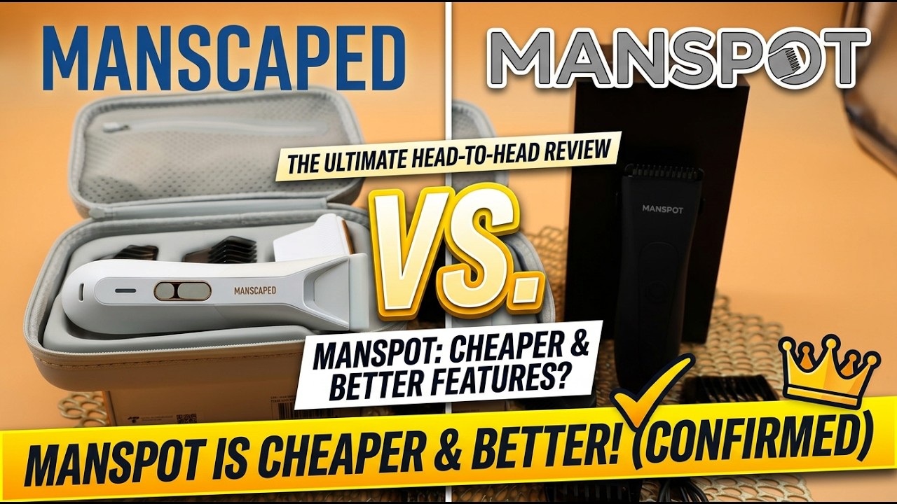 Best Body Trimmer in 2026? MANSPOT vs Manscaped Review . #BodyTrimmer #BallTrimmer #Manscaped