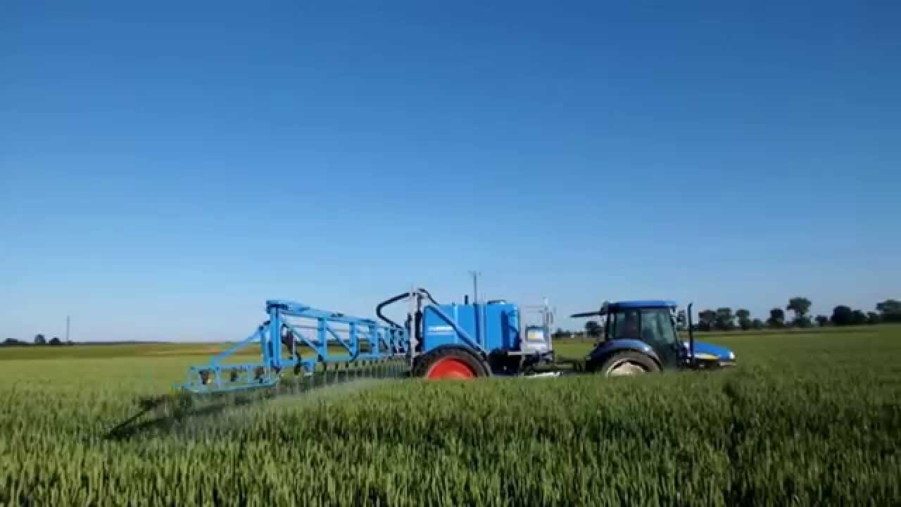 Lemken Primus 35 & New Holland / Oprysk na grzyba 2014