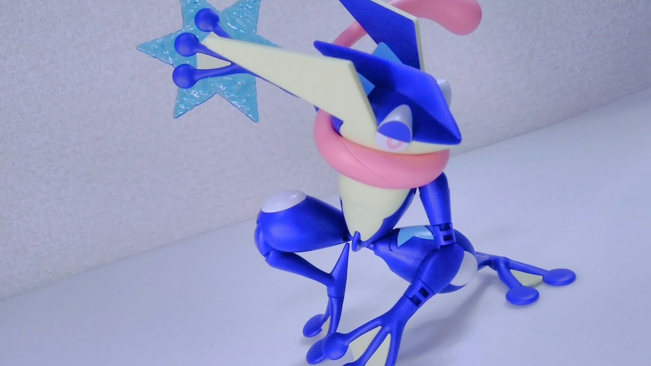 ポケモンプラモコレクション　ゲッコウガ　プラモデル　レヴュー