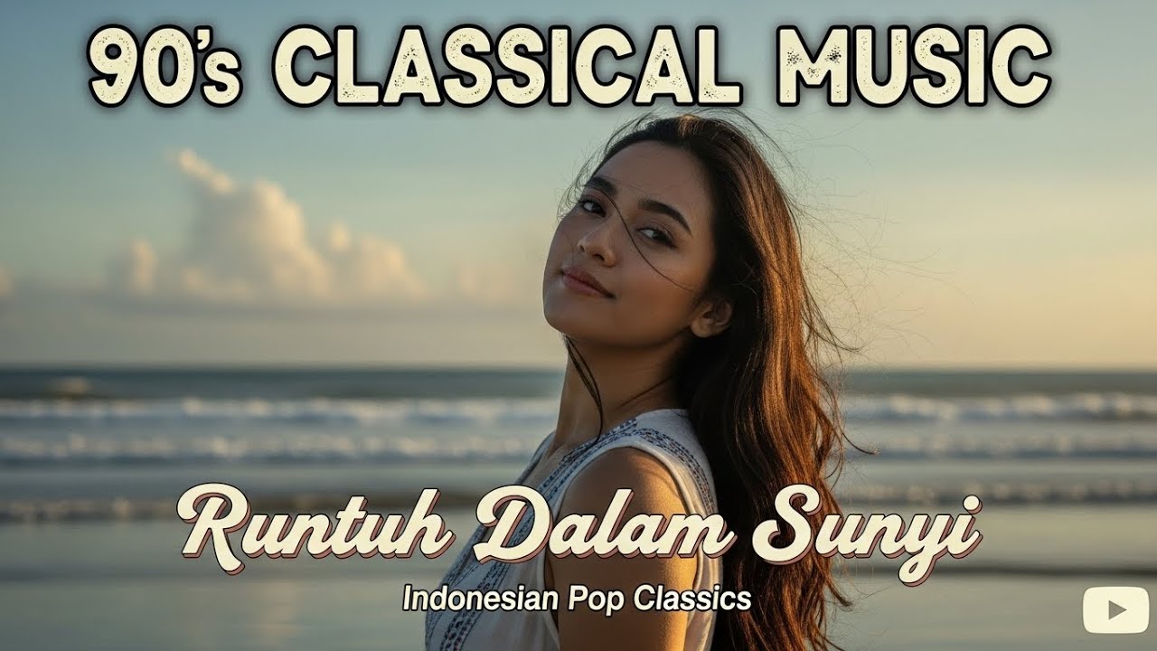 "Runtuh Dalam Sunyi Full Teks | POP Nostalgia Memori Manis 90 (AI generated)"