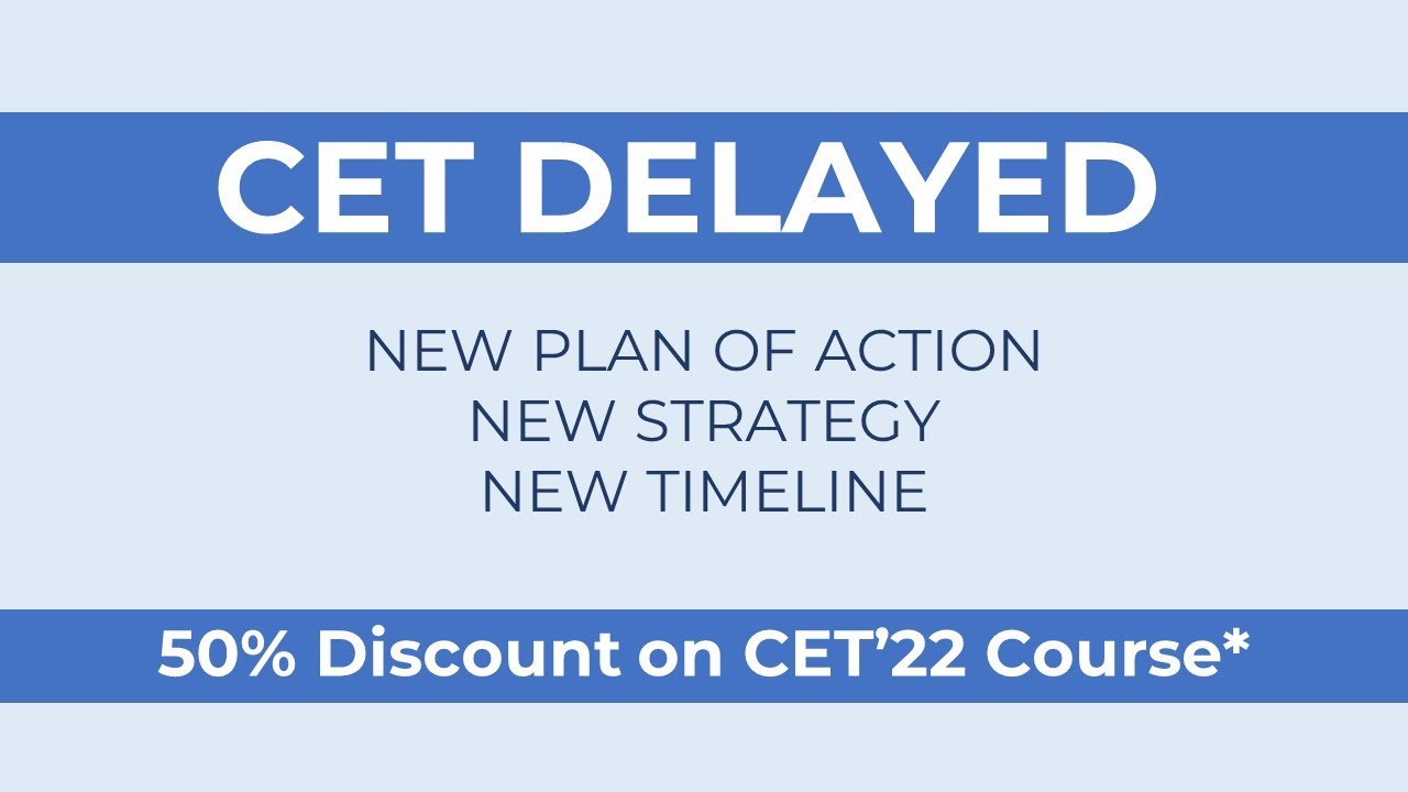 MBA CET Delayed Again | New Strategy | 50% DISCOUNT on Crack Every Test Course