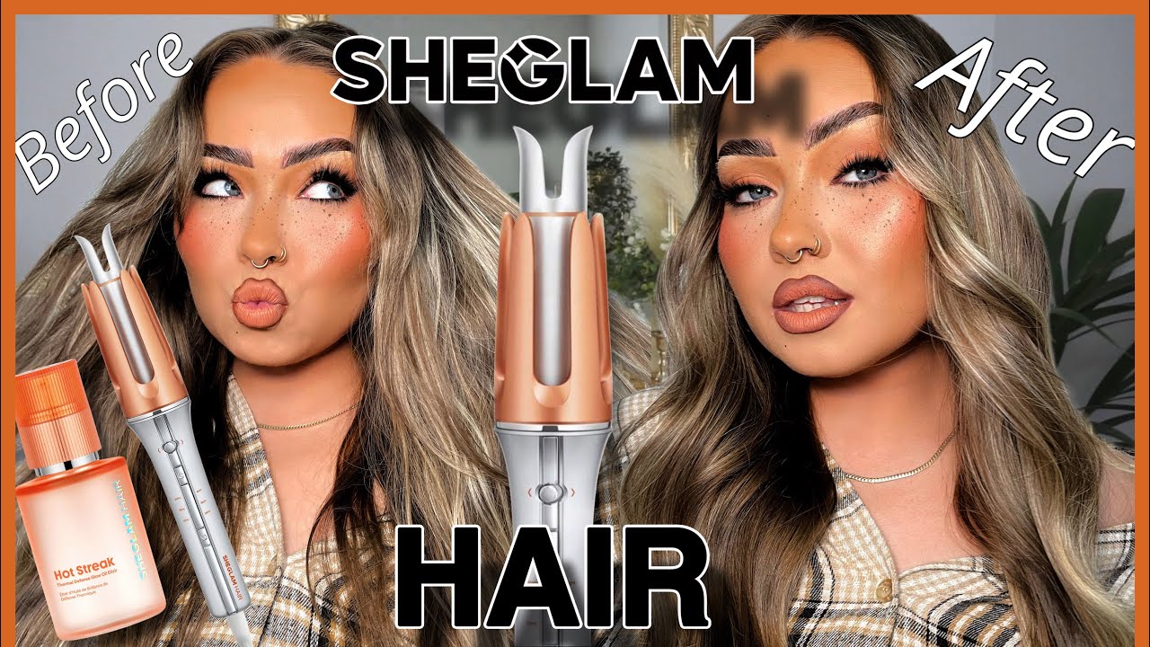 OMG! SheGlam HAIR?! 😇 One-Touch Instant Hair Curler… Unreal Waves in Minutes! 💖 