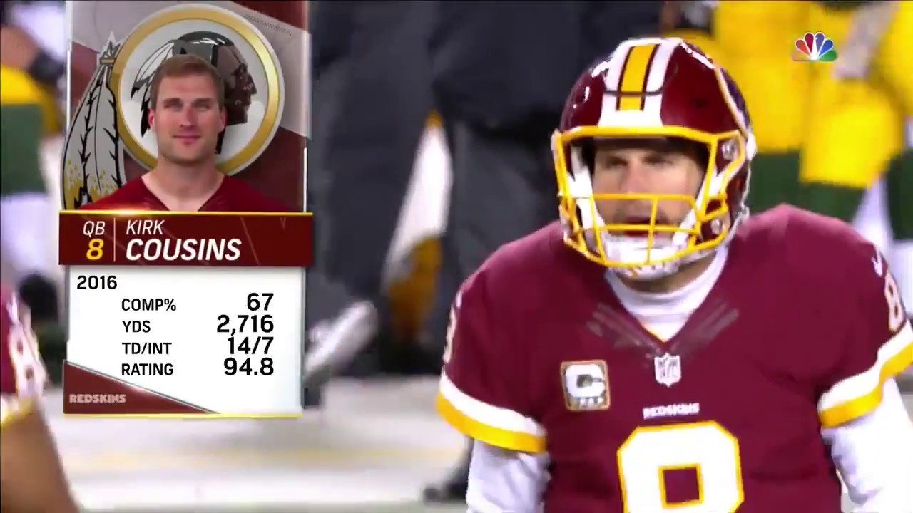 2016 Packers @ Redskins