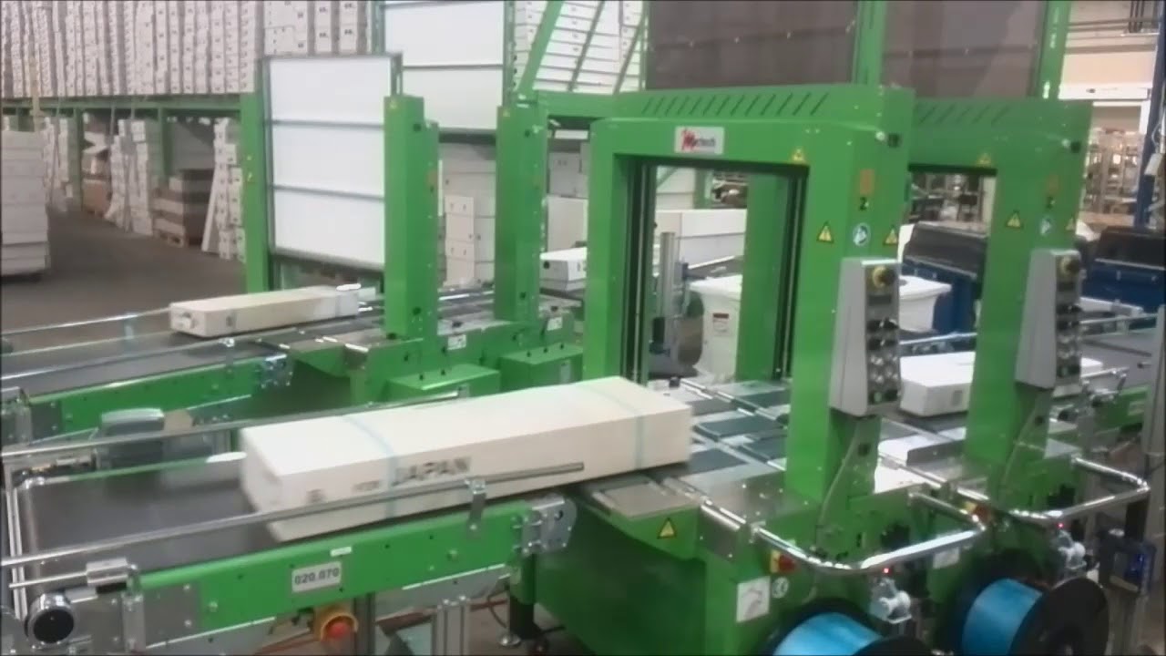 Mactech TP-702 BP volautomatische omsnoeringsmachine