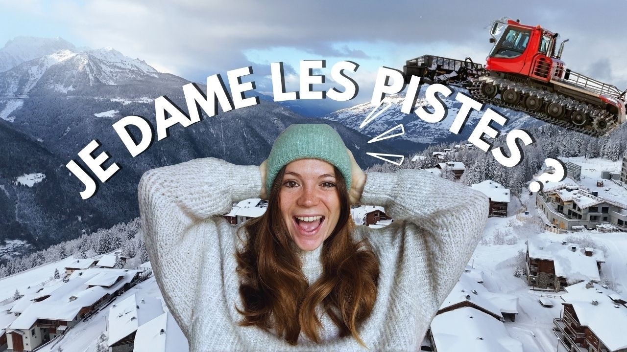 J'ai DAMÉ LES PISTES et SKIÉ JUSQU'EN ITALIE depuis la France à la LA ROSIERE