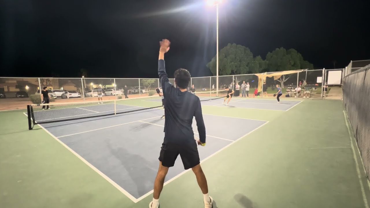 03/13/26: Isaiah/Chris vs ?/Alex : Recreational PickleBall. Yuma, AZ. 