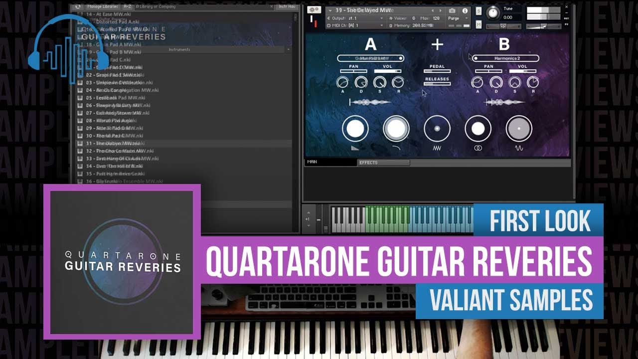 First Look: Quartarone Guitar Reveries by Valiant Samples