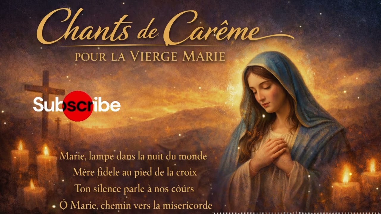 CHANSON D'ADORATION & DEPRIÈRE POUR LA VIERGE MARIE @vaticancatholic-dimond @vaticancatholic-dimond 