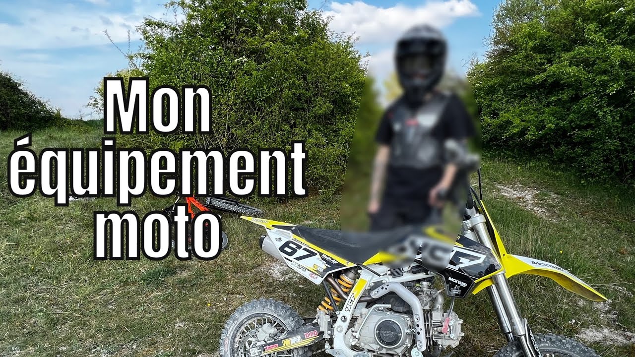 Mon équipement moto 2022