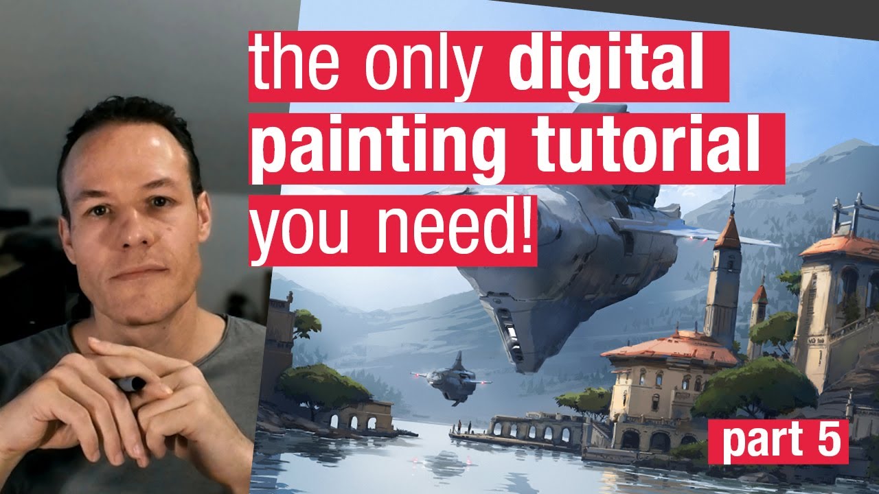 Finishing the artwork - Digital Painting Tutorial - Part5 (final)
