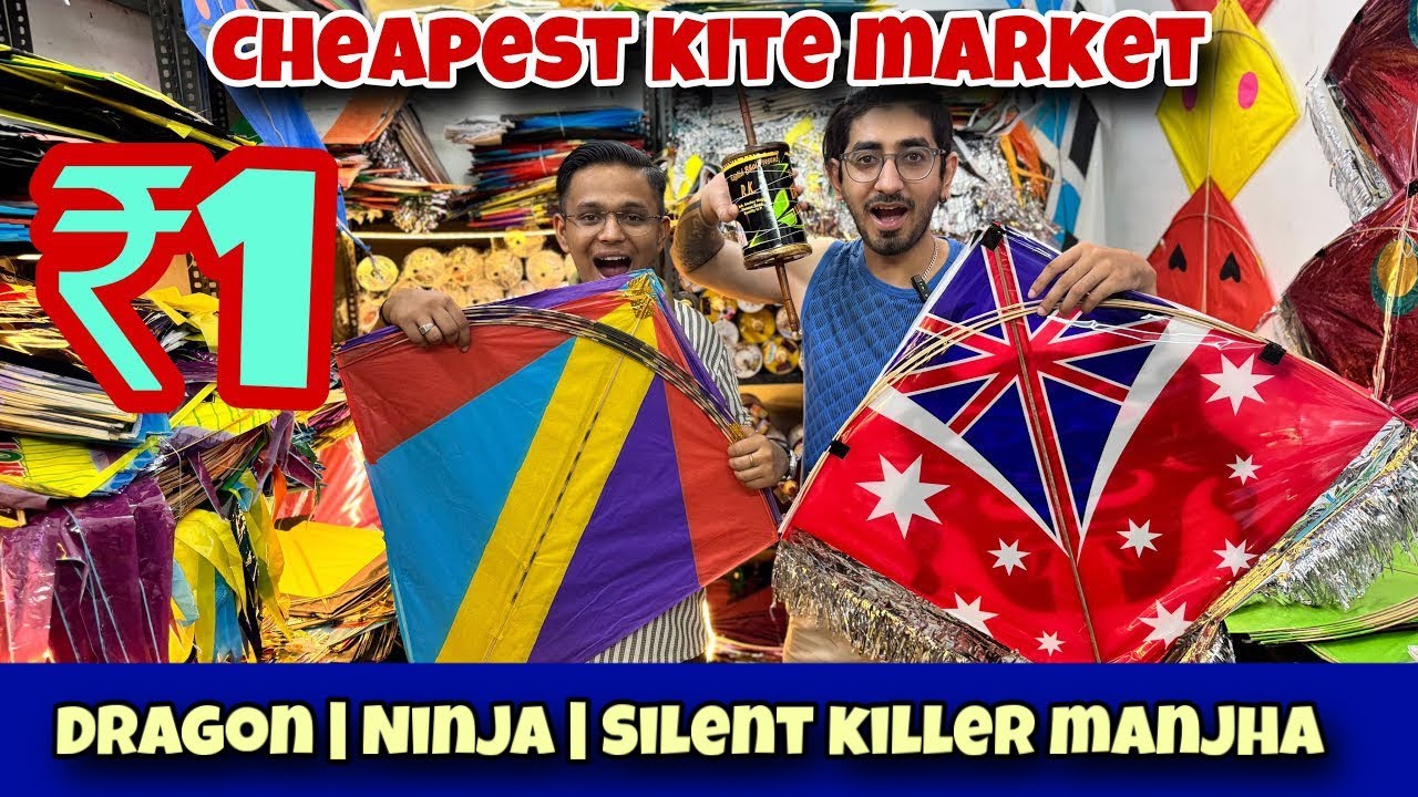 Cheapest kite market in delhi 2025 | Wholesale & Retail | delhi kite market 2025
