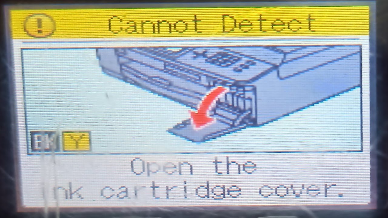 Brother Cannot Detect black,yellow,cyan,magenta ink Reinstall slowly 100% fix for MFC J430W,  ETC