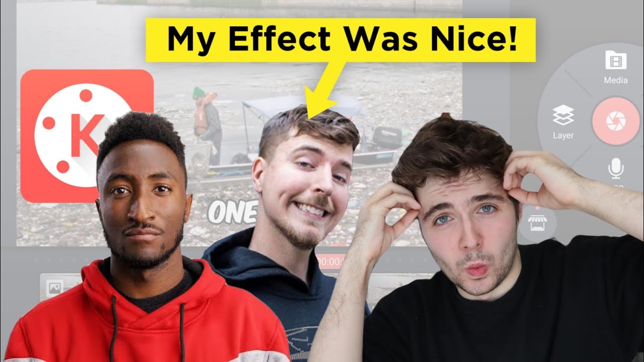 Recreating Popular YouTuber effects!! KineMaster Tutorial