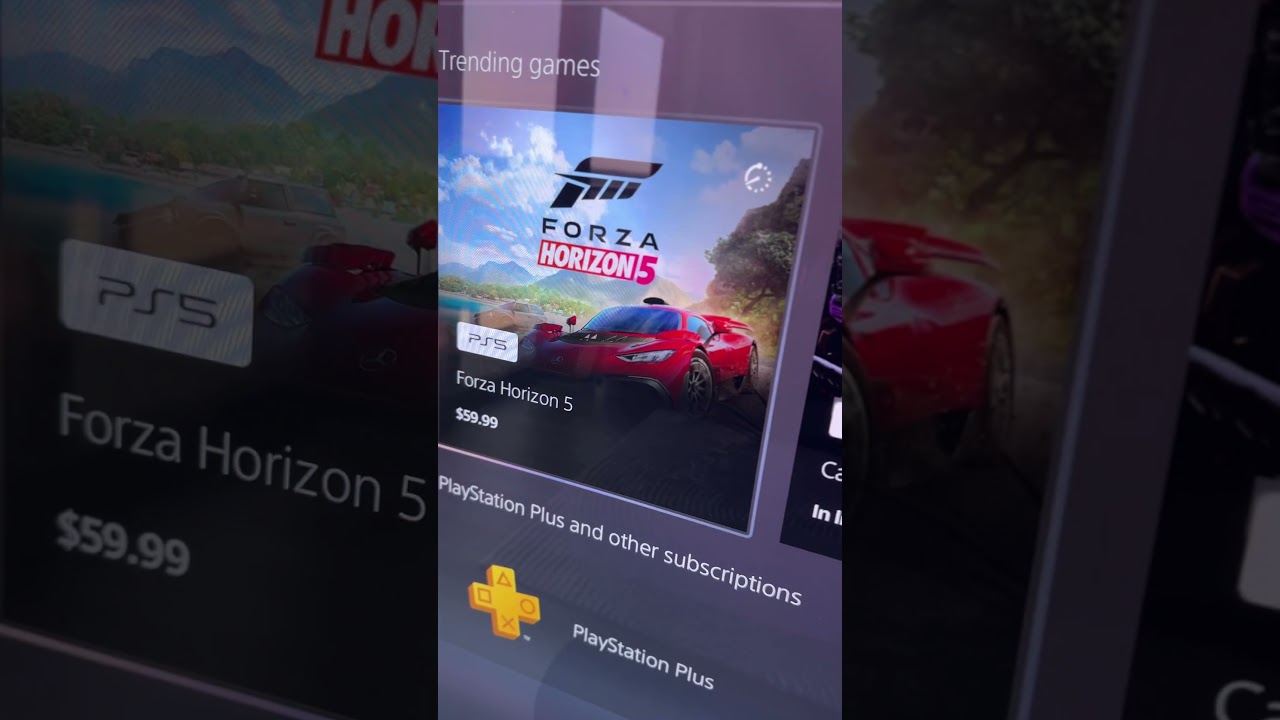 Forza Horizon On PS5 REALLY?