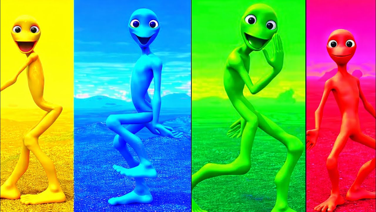 Green alien dance / #69