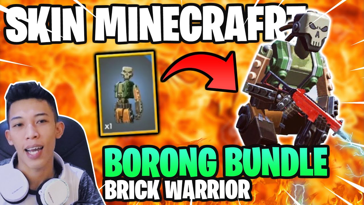 SKIN TERANEH DI FREE FIRE! Skin Lego Brick Warrior