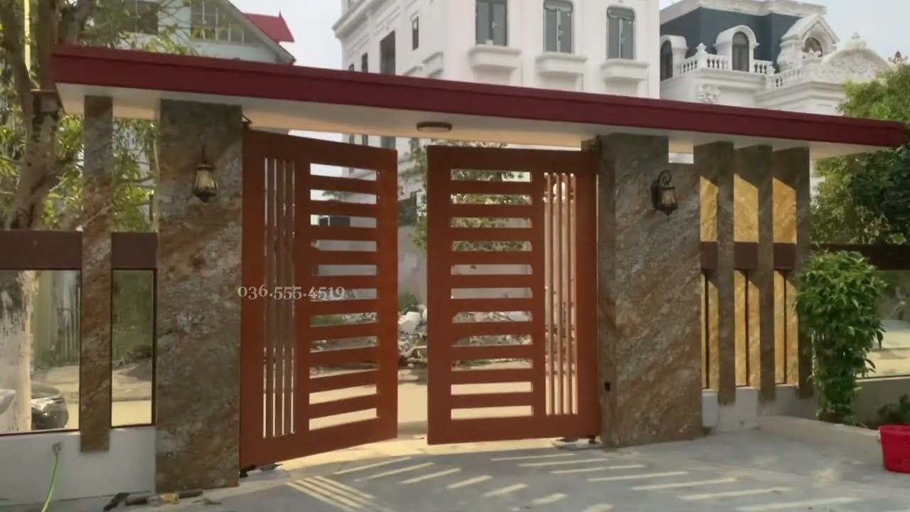 Lắp đặt cổng tự động tại Hạ Long, Quảng Ninh