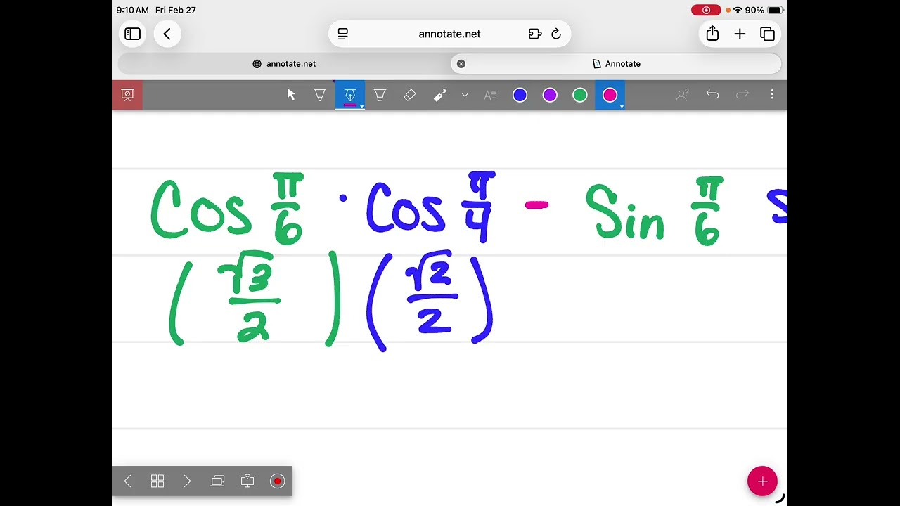 Precal 2.27.26 sum and difference 
