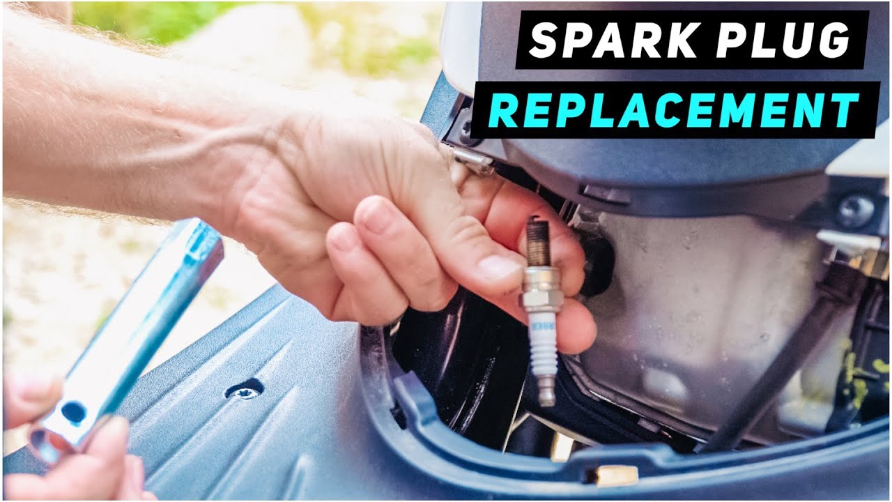 2013+ Piaggio Fly Spark Plug Replacement / Change | Mitch's Scooter Stuff