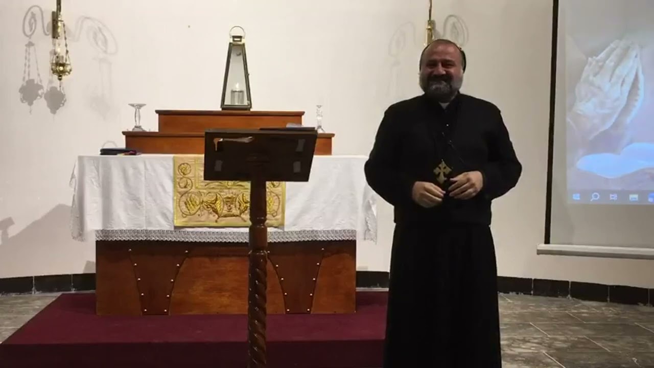 محاضرة الاب الربان فادي خليل الشماني في صوم نينوى (صوم نينوى بين المعنى والممارسة) 27/2/2024