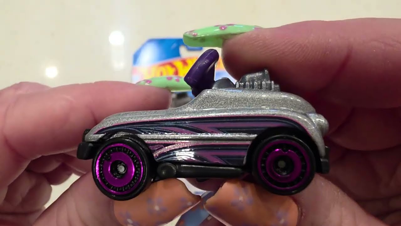Hot Wheels Rod Squad Pedal Driver Car with Special Feature Un-Carding Unboxing Show, Play & Tell!