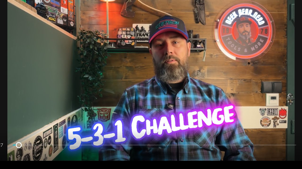 5-3-1 Challenge von @waldwolf_edc_knives || Wald Wolf (EDC & Outdoor)