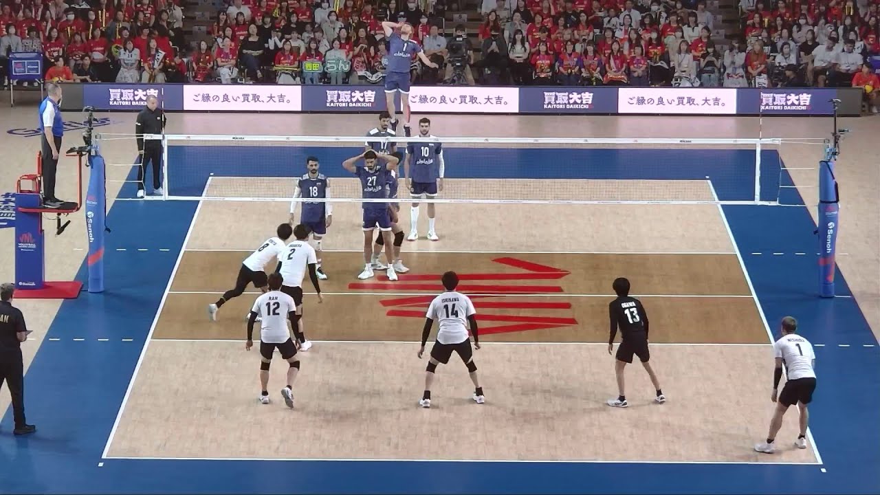 Volleyball Japan - Iran Amazing FULL Match Highlights