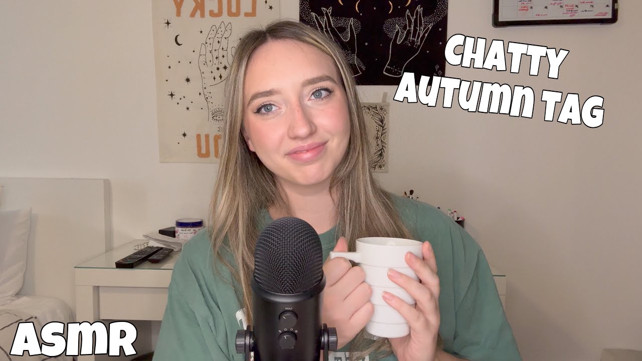 ASMR Autumn Tag | chatty whisper ramble