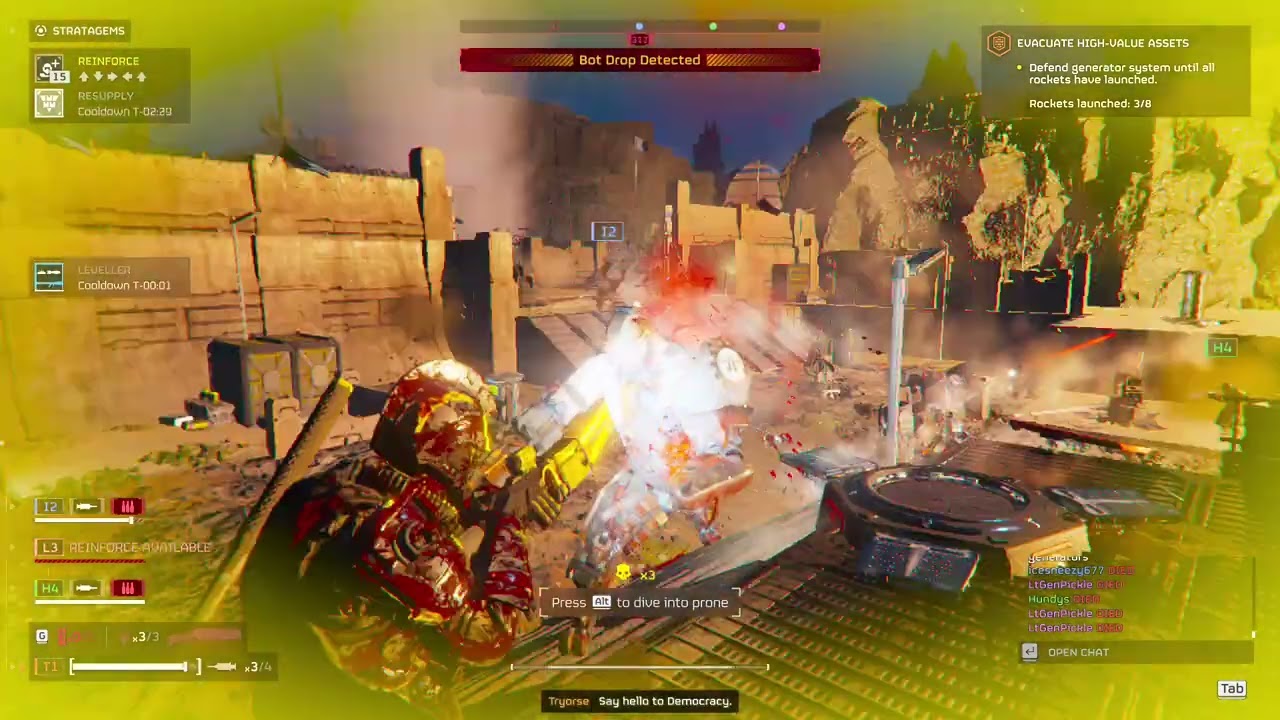 HELLDIVERS 2 Thank Goodness Vox Engines Don't Spawn In Droves On Defense Missions