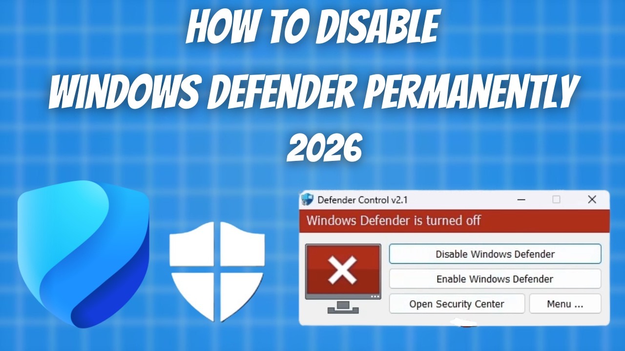 How disable Windows Defender permanently 😉 |@topgamer_gg #topgamergg