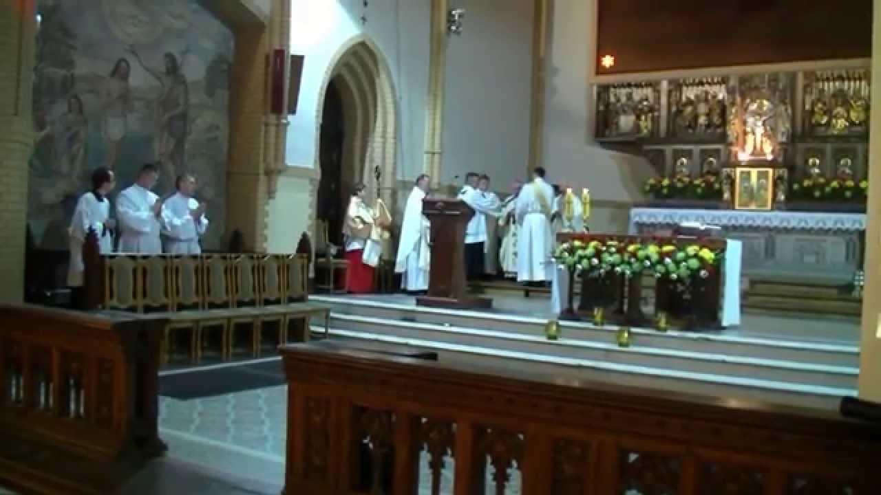 OLSZTYN24: Msza dziękczynna na zakończenie remontów w kościele NSPJ w Olsztynie