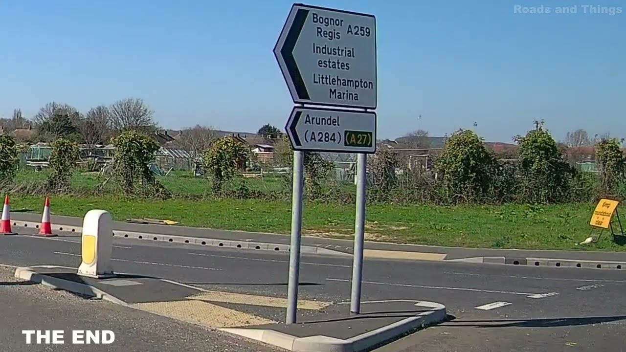 A259 Improvements, The Body Shop Roundabout, Littlehampton, West Sussex.