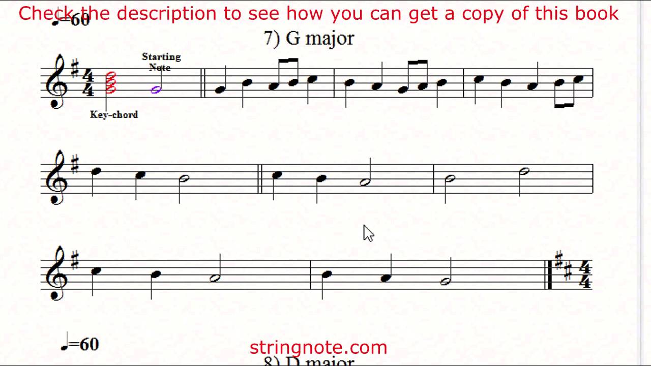 Learn to sing notes on a music sheet Grade 2