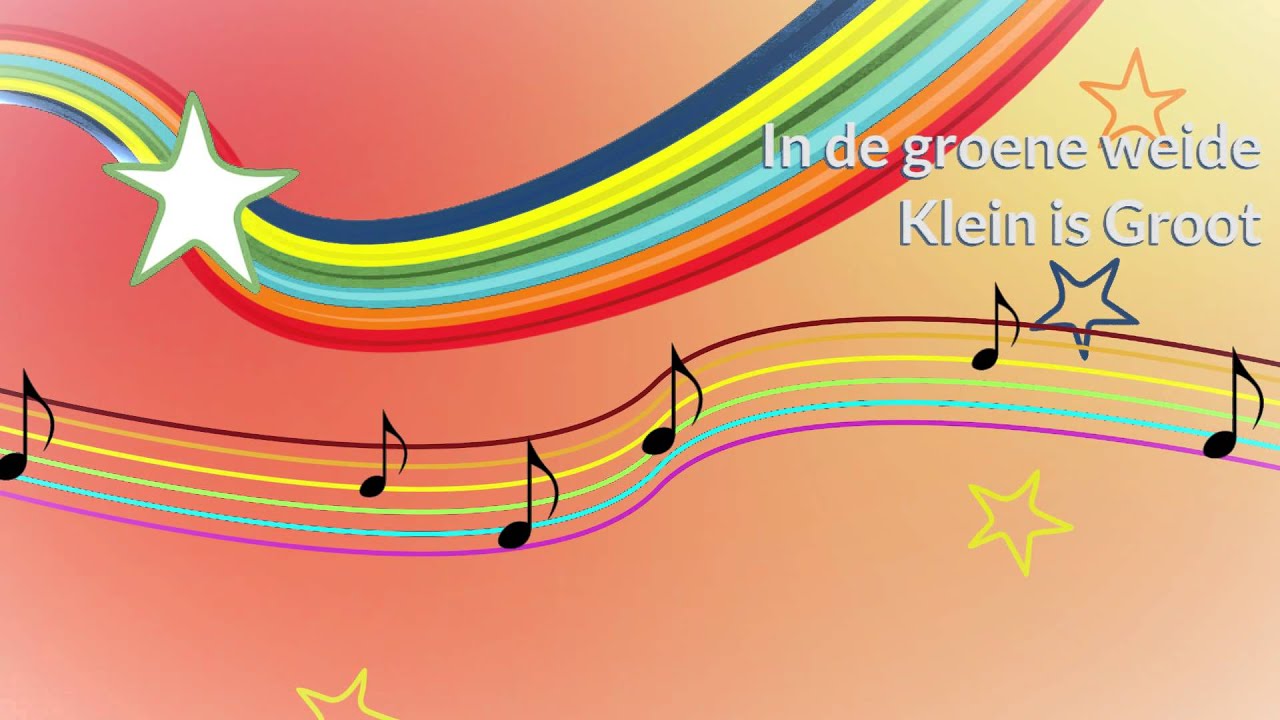 In de groene weide - Klein is Groot