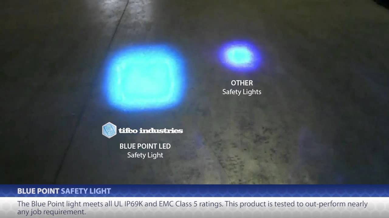 Blue Point LED Forklift Safety Light